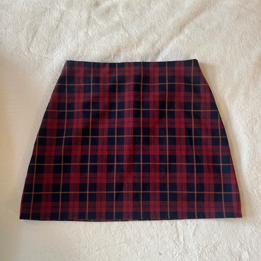 Sunday Best Plaid Mini Skirt - Aritzia